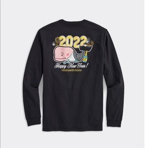 Vineyard Vines Mens New Years 2022 Tee